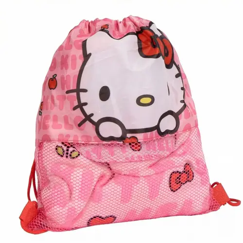 Hello Kitty Hello Kitty Zwemtas Strandlaken & Pet Set – Strand Set Kinderen – Hello Kitty Tas Handdoek Pet – Zomer Set
