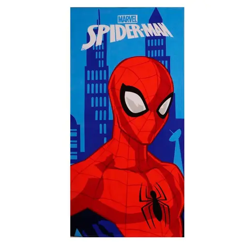Marvel Spiderman Zwemtas Strandlaken & Pet Set – Strand Set Kinderen – Spiderman Tas Handdoek Pet – Zomer Set