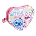 Disney Stitch en Angel Tasje Hartvorm – Schoudertas Kinderen – Meisjes Tas Stitch Angel – Verstelbare Band