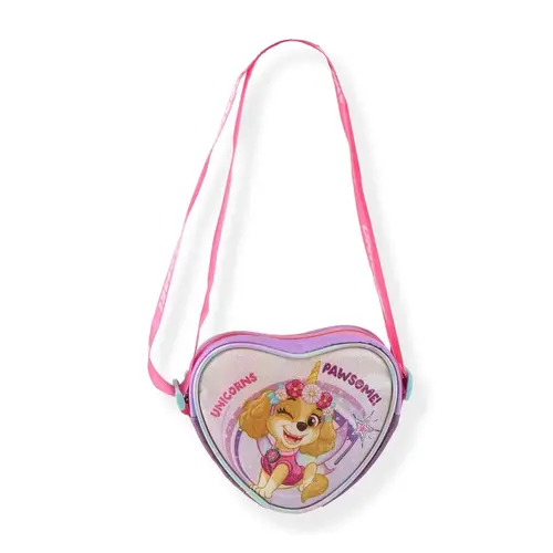 Nickelodeon Paw Patrol Skye Tasje Hartvorm – Schoudertas Meisjes – Kinder Tas Skye Unicorn – Verstelbare Band