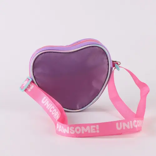 Nickelodeon Paw Patrol Skye Tasje Hartvorm – Schoudertas Meisjes – Kinder Tas Skye Unicorn – Verstelbare Band