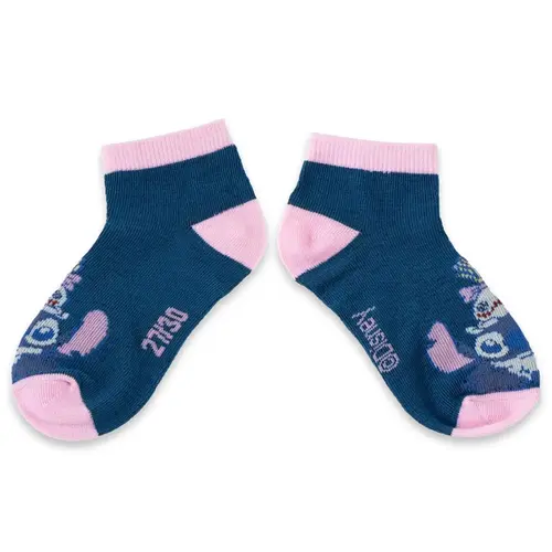 Disney Disney Stitch Sokken Set – 7 Paar – Kindersokken – Meisjes – Comfortabele Enkelsokken – Multicolor