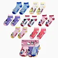 Hello Kitty Hello Kitty & Sanrio Sokken 7 Paar – Kindersokken Meisjes – Enkelsokken – Kuromi My Melody Cinnamoroll – Multicolor