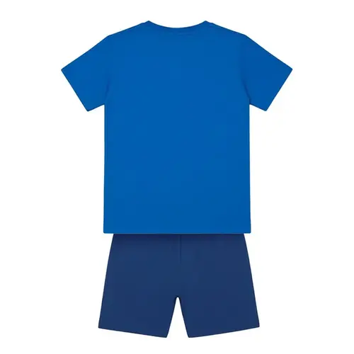 Sonic the Hedgehog Sonic the Hedgehog Zomerset Jongens – T-shirt en Korte Broek Set – Kinder Kledingset Zomer – Blauw – Casual Outfit