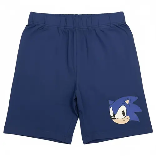 Sonic the Hedgehog Sonic the Hedgehog Zomerset Jongens – T-shirt en Korte Broek Set – Kinder Kledingset Zomer – Blauw – Casual Outfit