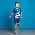 Sonic the Hedgehog Sonic the Hedgehog Zomerset Jongens – T-shirt en Korte Broek Set – Kinder Kledingset Zomer – Blauw – Casual Outfit