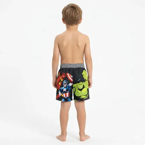 Marvel Spiderman Zwembroek Jongens – Marvel Avengers Zwemshort – Zomer Zwemkleding – Officieel Gelicenseerd