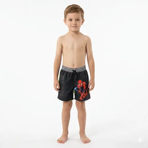 Marvel Spiderman Zwembroek Jongens – Marvel Avengers Zwemshort – Zomer Zwemkleding – Officieel Gelicenseerd