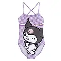 Hello Kitty Hello Kitty Kuromi Badpak Meisjes – Paars Badpak met Kuromi Print – Zomer Zwemkleding – Officieel Gelicenseerd Hello Kitty Hello Kitty Kuromi Badpak Meisjes – Paars Badpak met Kuromi Print – Zomer Zwemkleding – Officieel Gelicenseerd
