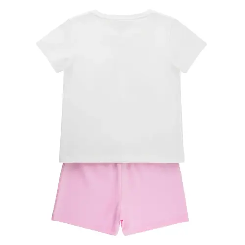 Disney Disney Stitch Kledingset Meisjes – Aloha Shirt en Roze Short – Zomerset – Officieel Gelicenseerd