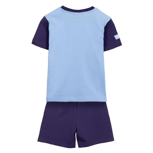 Bluey Bluey Kledingset Jongens – T-Shirt en Short Blauw Paars – Zomer Outfit – Officieel Gelicenseerd