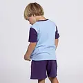 Bluey Bluey Kledingset Jongens – T-Shirt en Short Blauw Paars – Zomer Outfit – Officieel Gelicenseerd