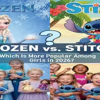 Frozen vs. Stitch – Was ist bei Mädchen im Jahr 2026 beliebter?
