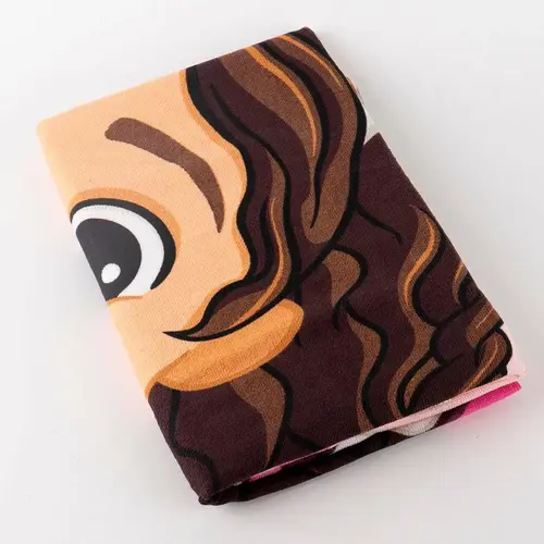 Gabby's Poppenhuis Gabby's Dollhouse Strandlaken Polyester 70x140 cm – Sneldrogend Strandlaken Kind – Roze Meisjes