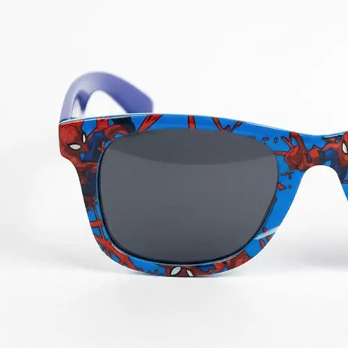Marvel Spiderman Pet en Zonnebril Set voor Kinderen – Blauw Rood – Zomer Accessoire Jongens – UV Bescherming – Officieel Marvel