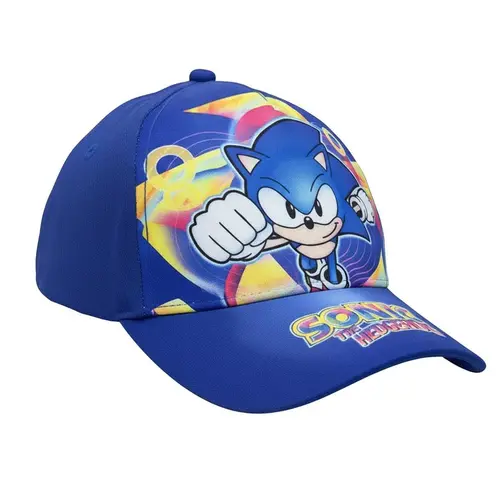 Sonic the Hedgehog Sonic Pet met Zonnebril Set Kind – Blauwe Cap Jongens – Zomer Accessoires