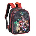 Super Mario Mario Kart Rugzak Hoogte 32cm Jongens en Meisjes – Zwart Rood – Schooltas met Print