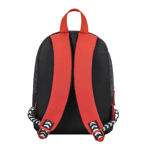 Super Mario Mario Kart Backpack Height 32cm Boys and Girls – Black Red – School Bag with Print