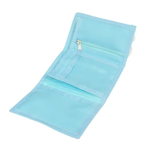 Bluey Bluey portemonnee jongens en meisjes blauw – kinder portemonnee met klittenband – compact en handig – Bluey design