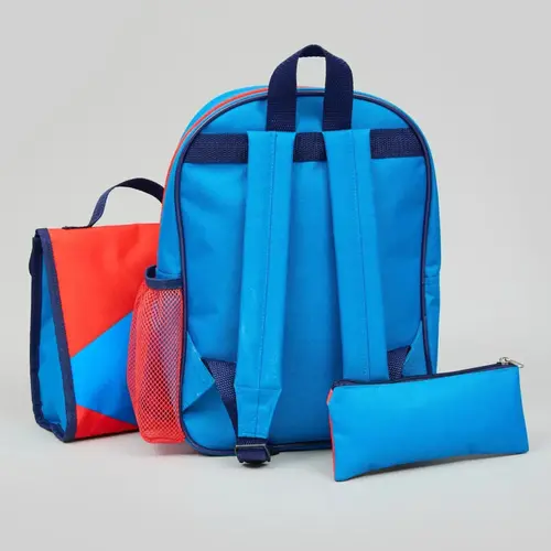 Nickelodeon Paw Patrol rugzak set jongens meisjes 3-delig – 34 cm kinder rugzak 34x25x10 cm met lunchtas en etui