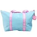 Disney Stitch weekend bag girls – large shoulder bag with Stitch and Angel – pink blue bag with zipper