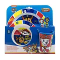 Nickelodeon Paw Patrol Essset 5 teilig – Teller Schale Becher Besteck – Kinder Geschirr Set mikrowellengeeignet Nickelodeon Paw Patrol Essset 5 teilig – Teller Schale Becher Besteck – Kinder Geschirr Set mikrowellengeeignet
