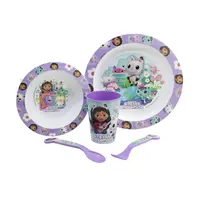 Gabby's Dollhouse eetset 5 delig meisjes