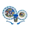 Sonic the Hedgehog Sonic the Hedgehog Dinner Set 5 Piece – Plate Bowl Cup Cutlery – Kids Tableware Sonic the Hedgehog Sonic the Hedgehog Dinner Set 5 Piece – Plate Bowl Cup Cutlery – Kids Tableware