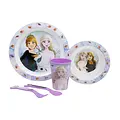 Disney Disney Frozen Essset 5-teilig Mädchen – Teller Schale Becher Besteck – Kinder Geschirr Disney Disney Frozen Essset 5-teilig Mädchen – Teller Schale Becher Besteck – Kinder Geschirr