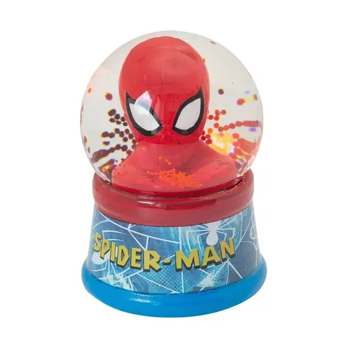 Marvel Spiderman Sneeuwbol Jongens – Marvel Sneeuwbol met Glitters – Decoratie Cadeau