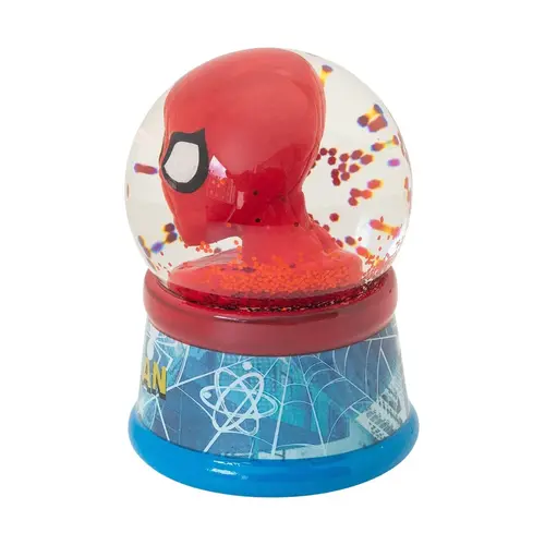 Marvel Spiderman Sneeuwbol Jongens – Marvel Sneeuwbol met Glitters – Decoratie Cadeau