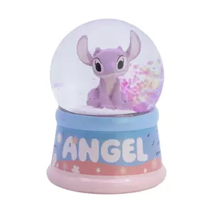 Disney Stitch Angel Schneekugel