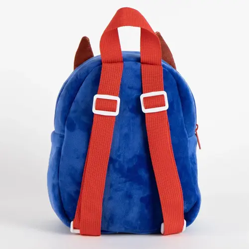 Nickelodeon Paw Patrol Rugzak Jongens – Chase Peuter Rugzak 3D – Blauw Rood – 22 cm