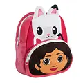 Gabby's Poppenhuis Gabby's Dollhouse Backpack Girls – Toddler Backpack 3D – Pink – 22 cm