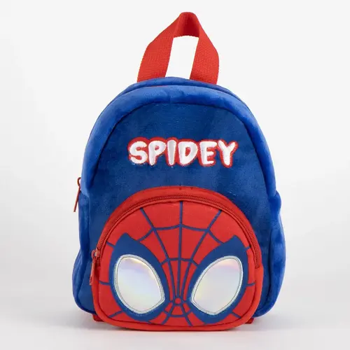 Marvel Spidey Backpack Toddler Boys – 3D Backpack – Blue Red – 22 cm