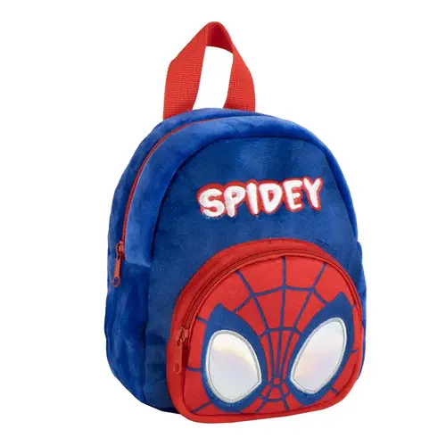 Marvel Spidey Backpack Toddler Boys – 3D Backpack – Blue Red – 22 cm