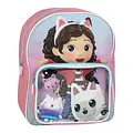 Gabby's Poppenhuis Gabby’s Dollhouse Rucksack Mädchen – Kinder Rucksack – Rosa – 30 cm – Transparentes Vorderfach