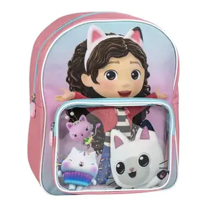 Gabby's Poppenhuis Gabby’s Dollhouse Rucksack Kinder – Rosa – 30 cm