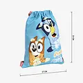 Bluey Bluey en Bingo Zwemtas Gymtas Kinderen – Trekkoord Tas – School en Sport Bluey Bluey en Bingo Zwemtas Gymtas Kinderen – Trekkoord Tas – School en Sport