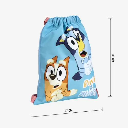 Bluey Bluey en Bingo Zwemtas Gymtas Kinderen – Trekkoord Tas – School en Sport
