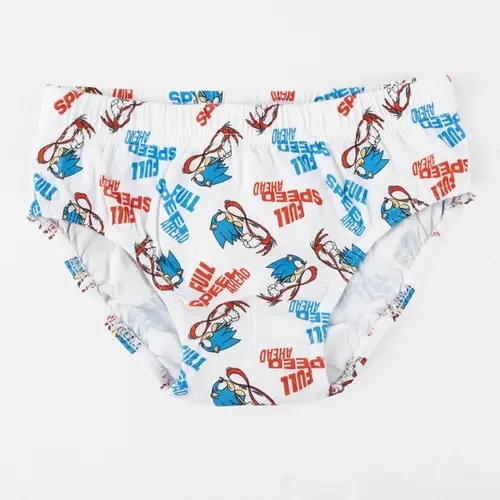 Sonic the Hedgehog Sonic the Hedgehog Ondergoed Jongens – 5 Pack Slips – Kinder Onderbroeken Set