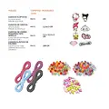 Hello Kitty Hello Kitty Armbandjes Maken Set Meisjes – DIY Sieraden Set Kinderen met Kralen en Bedels