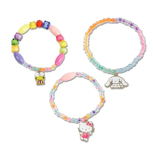 Hello Kitty Hello Kitty Armbandjes Maken Set Meisjes – DIY Sieraden Set Kinderen met Kralen en Bedels
