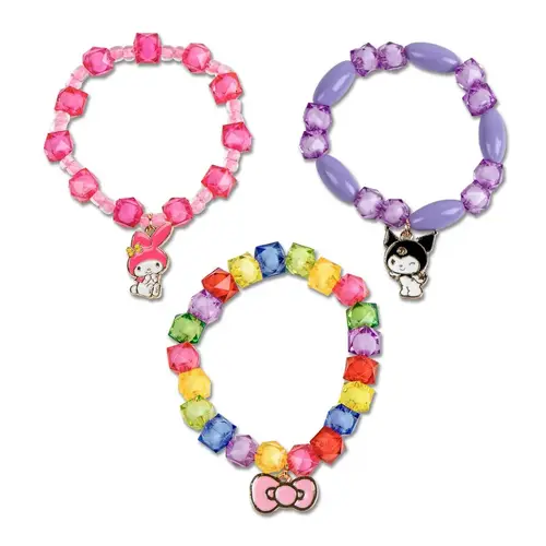 Hello Kitty Hello Kitty Armbandjes Maken Set Meisjes – DIY Sieraden Set Kinderen met Kralen en Bedels