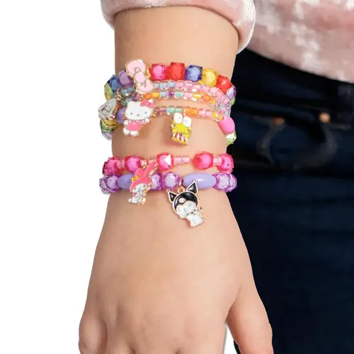 Hello Kitty Hello Kitty Armbandjes Maken Set Meisjes – DIY Sieraden Set Kinderen met Kralen en Bedels