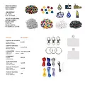 Harry Potter Harry Potter Craft Kit Kids – DIY Beads, Keychains and Bracelet Making Set for Boys and Girls