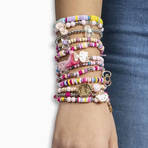 Hello Kitty Hello Kitty Armbandjes Maken Set Kinderen – DIY Kralen Set – 1000+ Kralen – Knutselen Meisjes en Jongens – Creatief Speelgoed