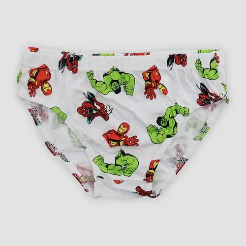 Marvel Marvel Avengers Underwear Set Boys – 5 Pack – Spider-Man Hulk Iron Man – Kids Briefs Set