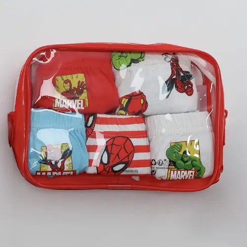 Marvel Marvel Avengers Underwear Set Boys – 5 Pack – Spider-Man Hulk Iron Man – Kids Briefs Set