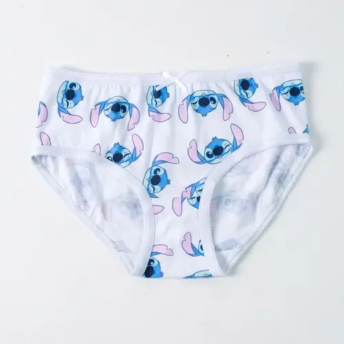 Disney Disney Stitch Ondergoed Set Meisjes – 5 Stuks – Lilo & Stitch – Kinder Onderbroek – Inclusief Opbergtas